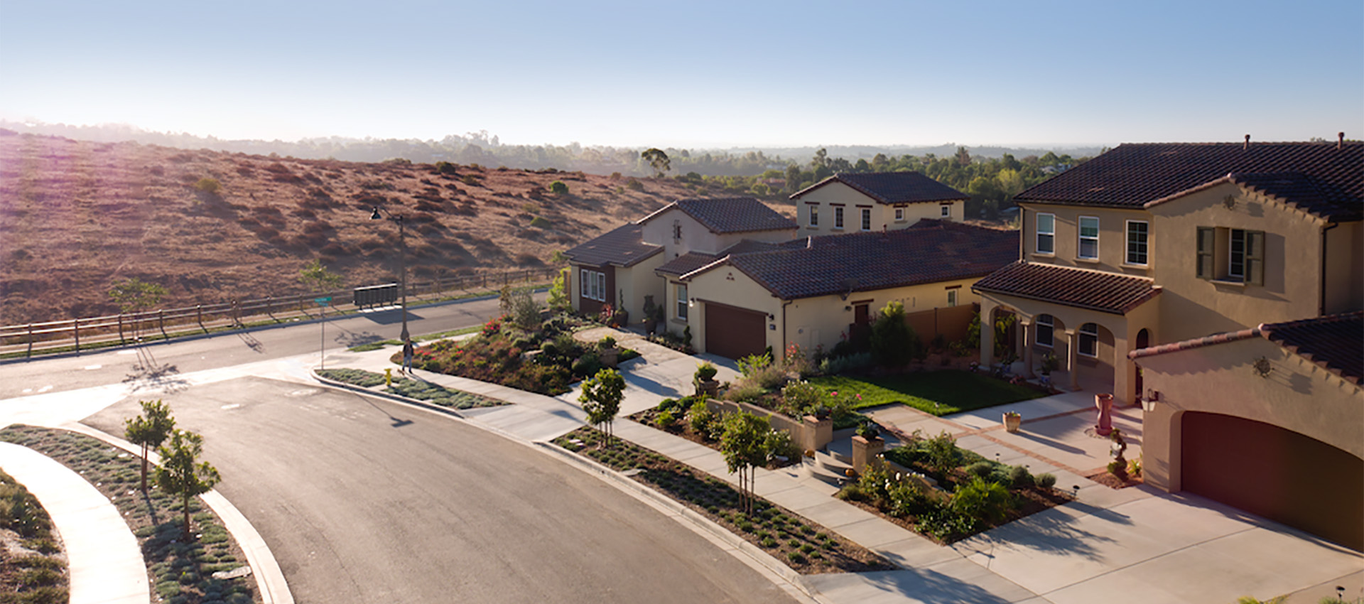 Image of model homes at Southern Preserve