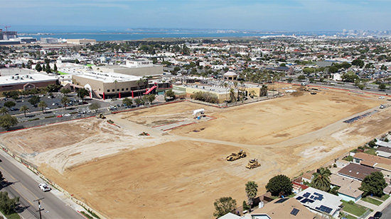 drone image of Citrus Bay from March 2024
