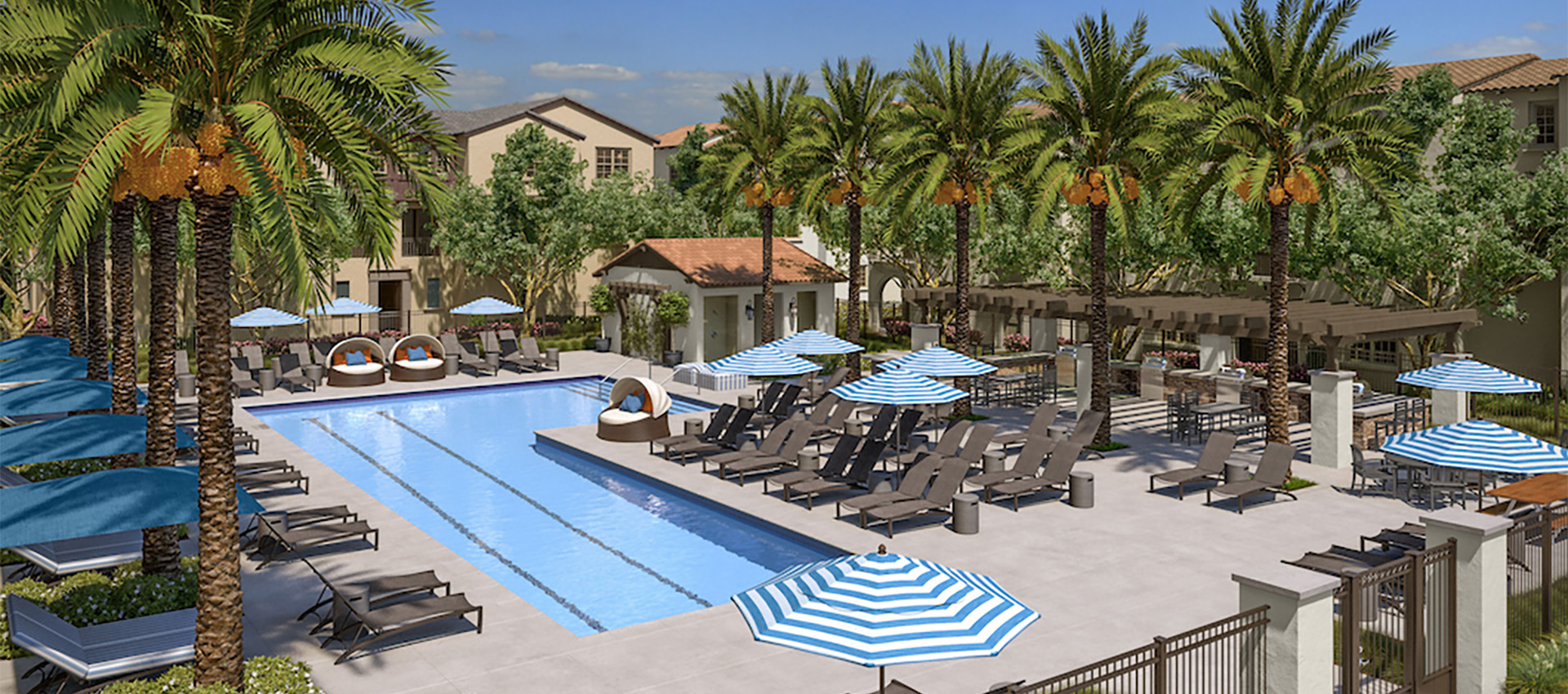 Rendering image of the amenities at Rancho Tesoro