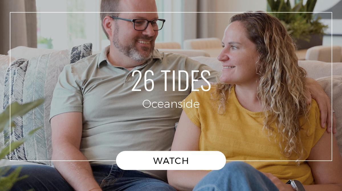 Image of Courtney and Jim, our 26Tides homeowners