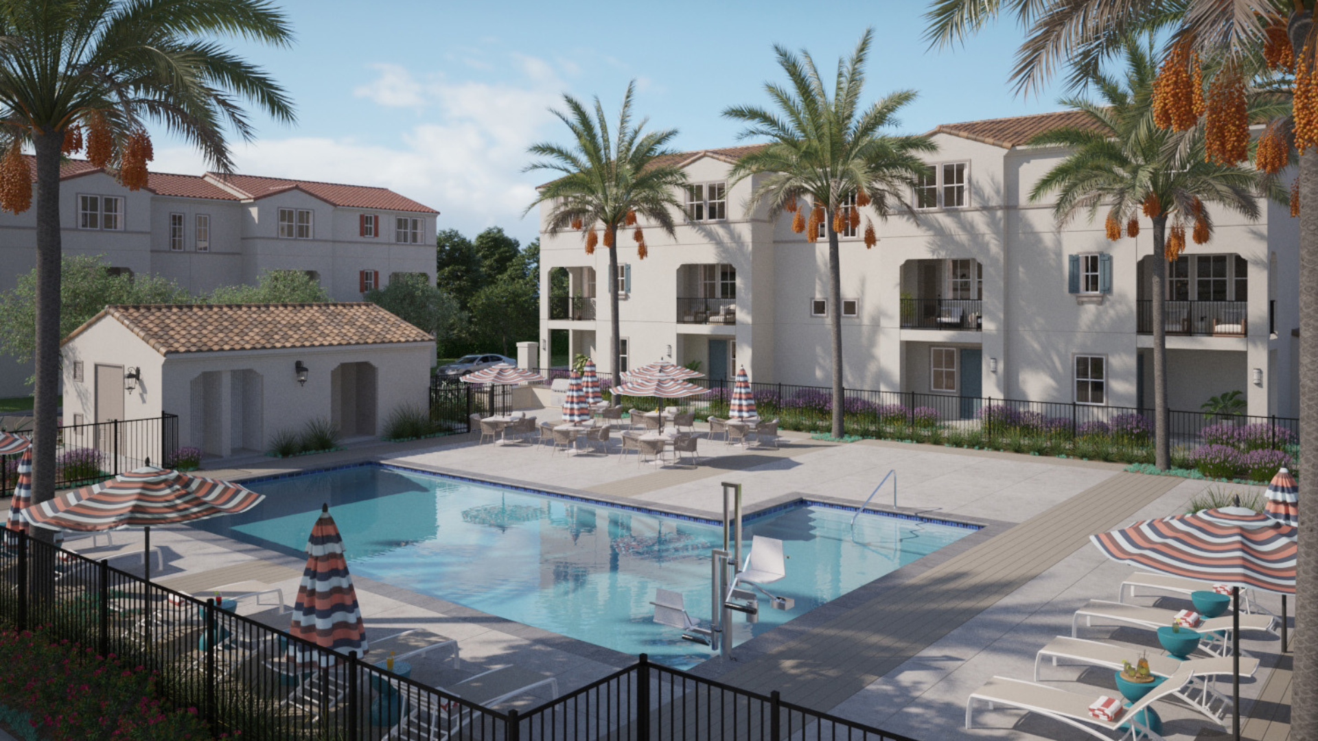 Rendering image of the rec center at Citrus Bay