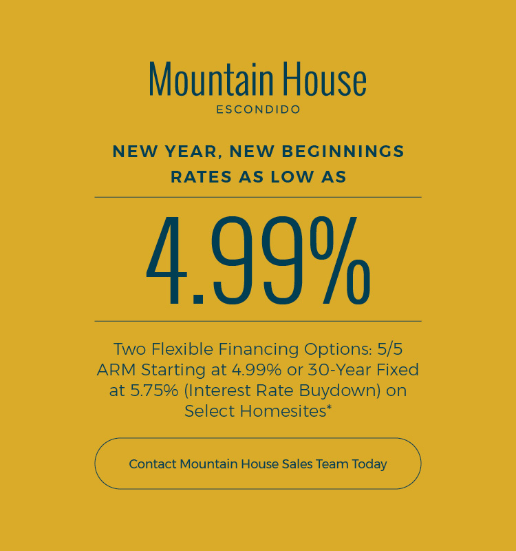 Popup for Mountain House incentive